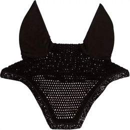 Produktbild von Kentucky Horsewear Wellington Glitter Stone Mütze für Pferde Schwarz