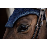 Produktbild von Kentucky Horsewear Wellington Glitter Stone Soundless Fliegenohren für Pferde Vollblut