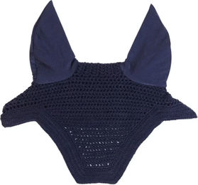 Kentucky Horsewear Wellington Soundless Fliegenhaube für Pferde Dunkelblau Cob – Bild 1 von 7