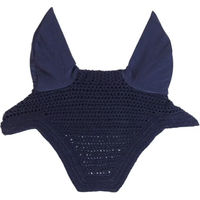 Produktbild von Kentucky Horsewear Wellington Soundless Fliegenhaube für Pferde Dunkelblau Cob