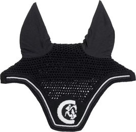 Produktbild von Kentucky Horsewear Wellington Soundless Fliegenhaube für Pferde Schwarz