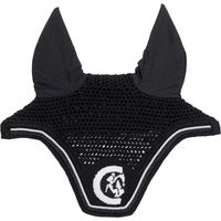 Produktbild von Kentucky Horsewear Wellington Soundless Fliegenhaube für Pferde Schwarz