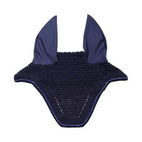Produktbild von Kentucky Horsewear Wellington Sparkling Fliegenmütze für Pferde in Blau Full