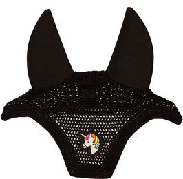 Kentucky Horsewear Wellington Unicorn Fliegenhaube Schwarz – Bild 1 von 1