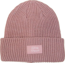 Kentucky Horsewear Wintermütze aus Acryl mit Glitzer-Effekt in Rosa – Bild 1 von 2