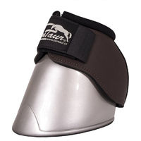 Produktbild von Kentucky Hufglocken aus Leder anatomisch Schwarz Größe 2