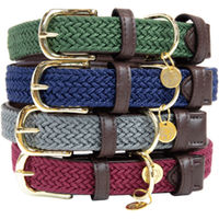 Produktbild von Kentucky Hundehalsband aus geflochtenem Nylon in Blau Größe XS Mini