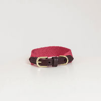 Produktbild von Kentucky Hundehalsband Jacquard Nylon Pink Größe S