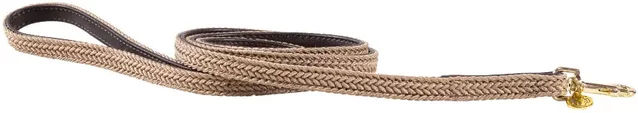 Kentucky Hundeleine aus geflochtenem Nylon in Beige 250 cm – Bild 1 von 1