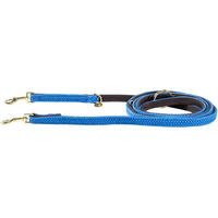 Produktbild von Kentucky Hundeleine aus geflochtenem Nylon in Blau 200 cm