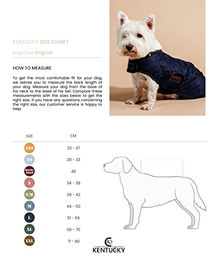 Kentucky Hundemantel für erwachsene Hunde aus Polyester in Rot und Schwarz Größe XL - 160 g – Bild 1 von 7