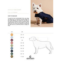 Produktbild von Kentucky Hundemantel für erwachsene Hunde aus Polyester in Rot und Schwarz Größe XL - 160 g