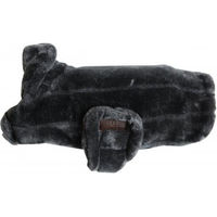 Produktbild von Kentucky Hundemantel mit Kapuze aus Fake Fur in Grau XXS
