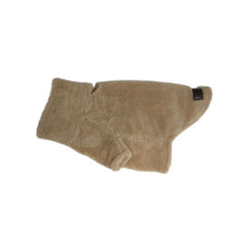 Kentucky Hundepullover aus Teddy Fleece in Beige Größe S/M – Bild 1 von 4