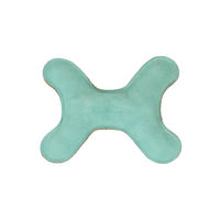 Produktbild von Kentucky Hundespielzeug Knochen Pastell Grün Türkis mit Quietschfunktion und Seil