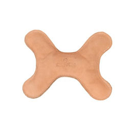 Kentucky Hundespielzeug Knochen Rosa mit Quietschfunktion und Seil – Bild 1 von 3