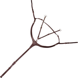 Produktbild von Kentucky Kentaur Vorderzeug Siena aus Leder in Braun für Vollblut