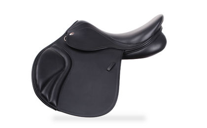 Produktbild von Kentucky KT Onyx Springsattel aus Leder in Schwarz mit tiefem Sitz