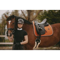 Produktbild von Kentucky Kurzgurt mit Schafwolle Schwarz 70 cm - 70 cm