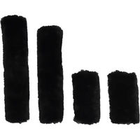 Produktbild von Kentucky Lammfell Halfterset 4-teilig Schwarz