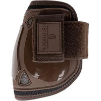 Produktbild von Kentucky Moonboots Air Gamaschen aus Leder Braun Größe M mit Klettverschluss und FEI-Zulassung