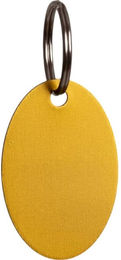 Kentucky Namensplakette Oval Anhänger Gold Metall Größe M – Bild 1 von 1
