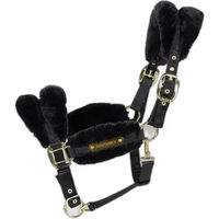 Produktbild von Kentucky Nylon Halfter mit weichem Lammfell in Schwarz