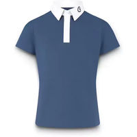Produktbild von Kentucky Osaka Reit-Poloshirt für Kinder in Blau für 11 Jahre
