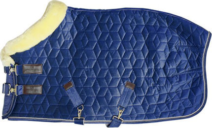 Kentucky Pferde-Showdecke Velvet Blau 140/190 – Bild 1 von 7