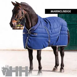 Produktbild von Kentucky Rambo Stalldecke für Pferde aus Polyester in Blau 400g