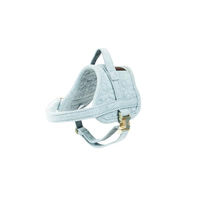 Produktbild von Kentucky Safe Body Hundegeschirr aus Wolle Hellblau Größe XL 71-96cm