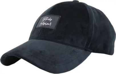 Kentucky Sammy Baseball Cap aus Samt Schwarz Unisex – Bild 1 von 6