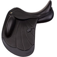 Produktbild von Kentucky Sattel KT Rhode Junior GRP Slim mit MK Kissen in Schwarz aus Leder