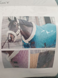 Kentucky Show Rug Velvet Pferdedecke aus Velours in Smaragdgrün 145 cm – Bild 1 von 6