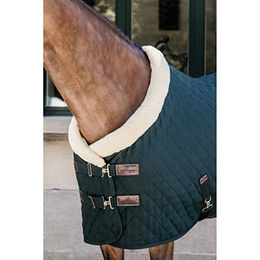 Kentucky Showdecke aus Polyester in Dunkelgrün 160 cm – Bild 1 von 6