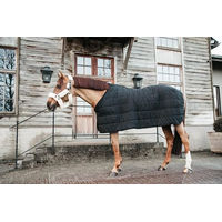 Produktbild von Kentucky Skin Friendly Fleece-Unterdecke für Pferde Schwarz 150g - 150 g