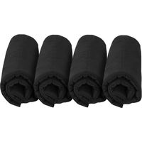Produktbild von Kentucky Stall Bandagierunterlagen aus US-Baumwolle Schwarz 4er Pack