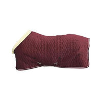 Produktbild von Kentucky Stalldecke Velvet Velours Rot 160g