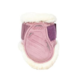 Kentucky Steichkappe für junge Pferde Vegan Sheepskin Velvet Old Rose Größe S – Bild 1 von 5