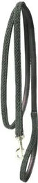 Kentucky Strickleine aus geflochtenem Nylon in Navy mit Karabinerhaken - 2 m – Bild 1 von 3
