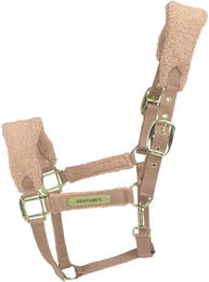 Kentucky Teddy Fleece Halfter für Pferde in Beige – Bild 1 von 5