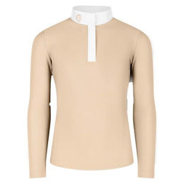 Produktbild von Kentucky Tokyo Show Junior Reitshirt für Kinder in Beige Größe 13-14 Jahre