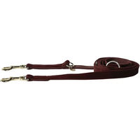 Produktbild von Kentucky Velvet Hundeleine aus Mikrofaser in Rot 200 cm