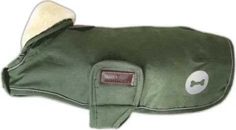 Kentucky Wasserdichter Hundemantel Winter Grün XS - 300 g – Bild 1 von 4