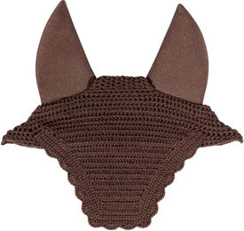 Kentucky Wellington Wave Fliegenhaube für Pferde Braun Vollblut – Bild 1 von 4