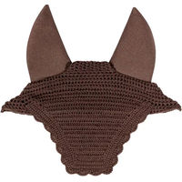Produktbild von Kentucky Wellington Wave Fliegenhaube für Pferde Braun Vollblut