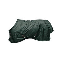 Produktbild von Kentucky Winterdecke 1680D mit veganem Kaninchenfell Dunkelgrün 130 cm - 130 cm