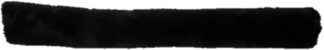 Kentucky Zügelschoner aus Lammfell Schwarz - 60 cm – Bild 1 von 8