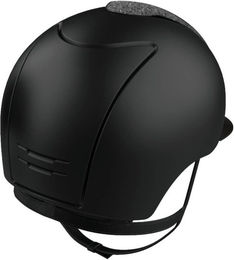 Produktbild von KEP Cromo 2.0 Star Reithelm mit Textile Frame und Grid in Schwarz Größe M