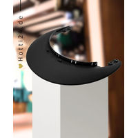 Produktbild von KEP Italia Polo Schild Cromo 2.0 Textile Black Matt Schwarz